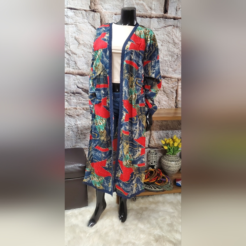 Stunning and Vibrant Kimono Dress